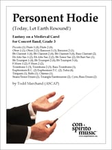 Personent Hodie Concert Band sheet music cover